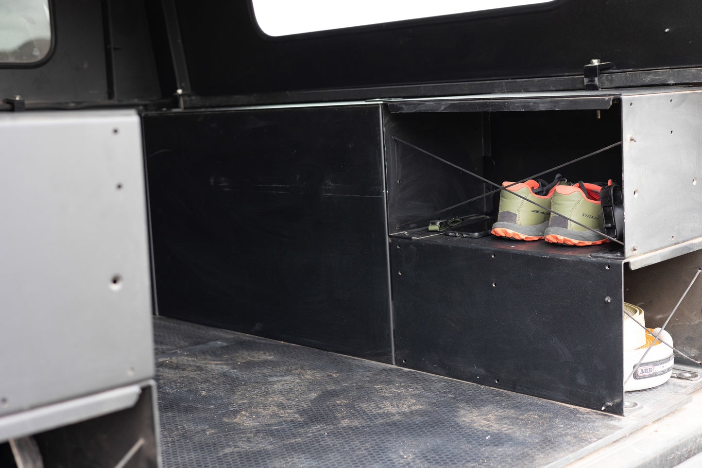 Midsize 5ft Truck Camper Interior