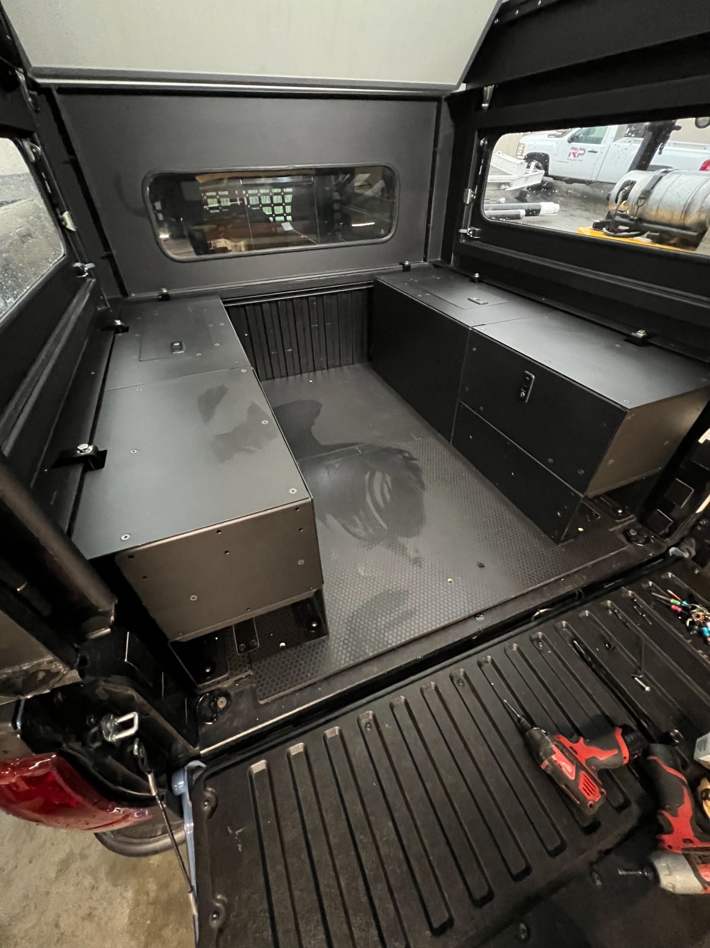 Midsize 5ft Truck Camper Interior