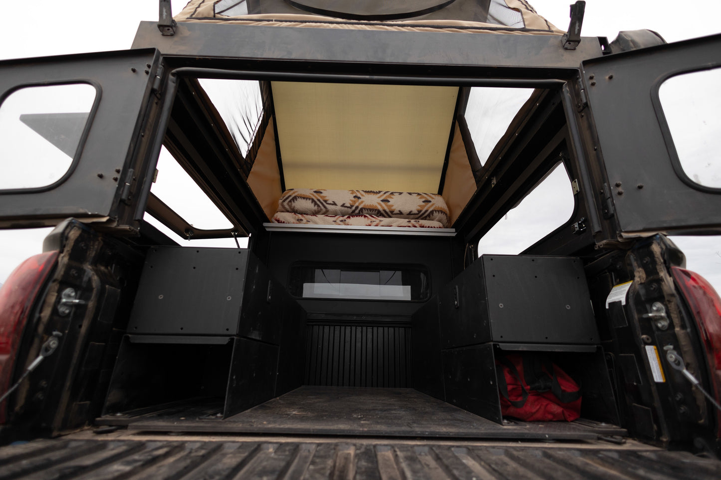 Midsize 5ft Truck Camper Interior