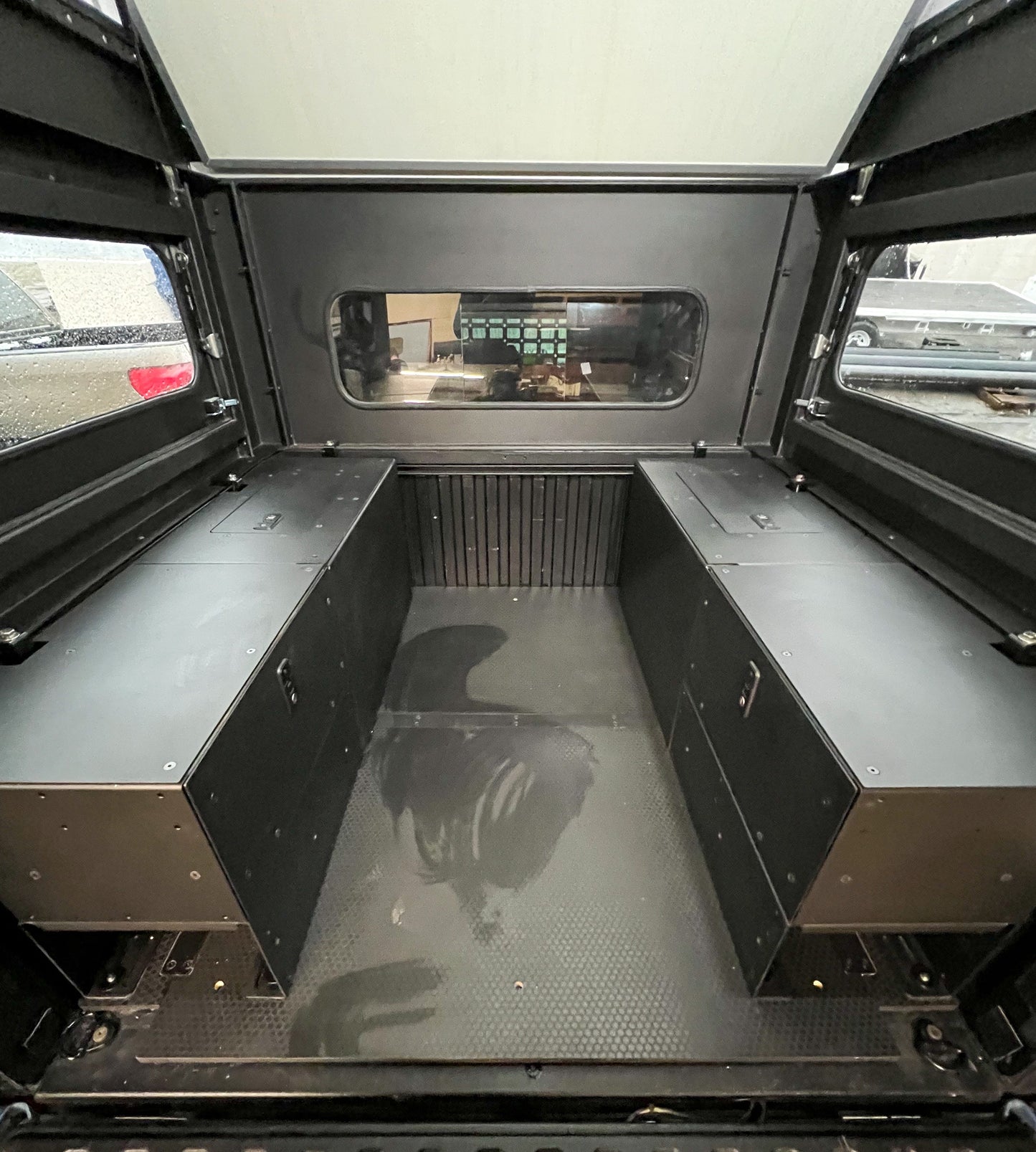Midsize 6ft Truck Camper Interior (Bed Stiffeners)